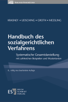 Abbildung: Handbuch des sozialgerichtlichen Verfahrens 