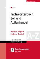 Abbildung: Fachwörterbuch Zoll und Außenhandel