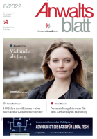 Anwaltsblatt (AnwBl)