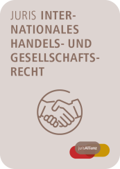 Abbildung: juris Internationales Handels- und Gesellschaftsrecht