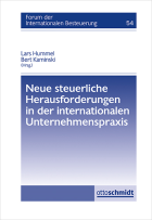 Neue steuerliche Herausforderungen in der internationalen Unternehmenspraxis