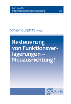 Abbildung: Besteuerung von Funktionsverlagerungen – Neuausrichtung?